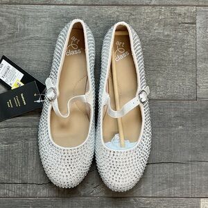 Art Class Kids Glittering Silver Dress Shoes